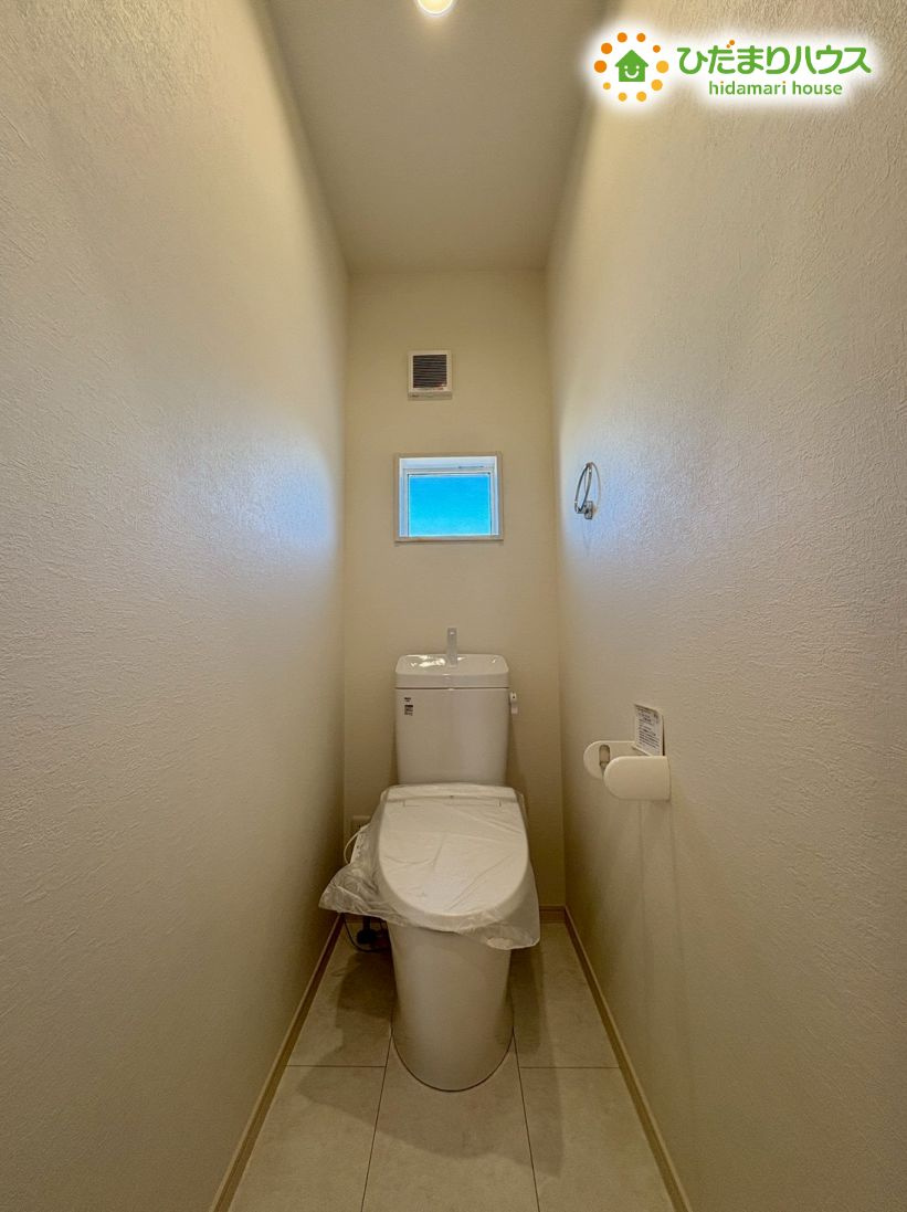 本庄市小島6丁目　新築一戸建て　22のトイレ|1F・2Fのおトイレ完備！
取り合いになることなし！