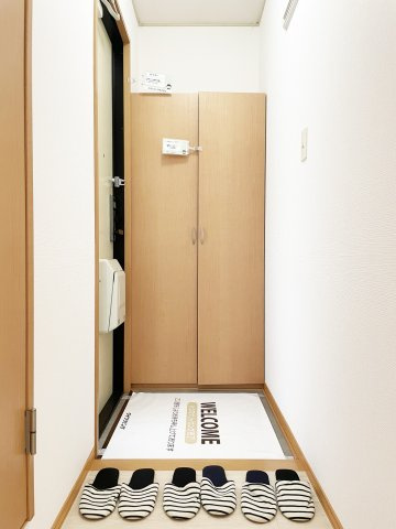 セレクト川内　A棟の玄関