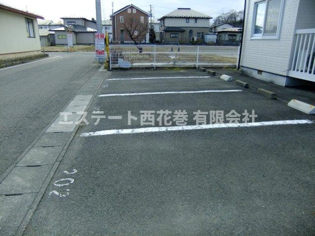パストラルプレイスの駐車場