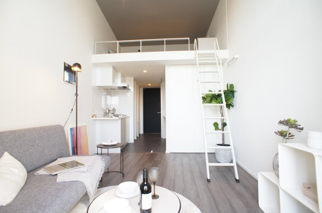 プライムメゾン早稲田通りの居間・リビング