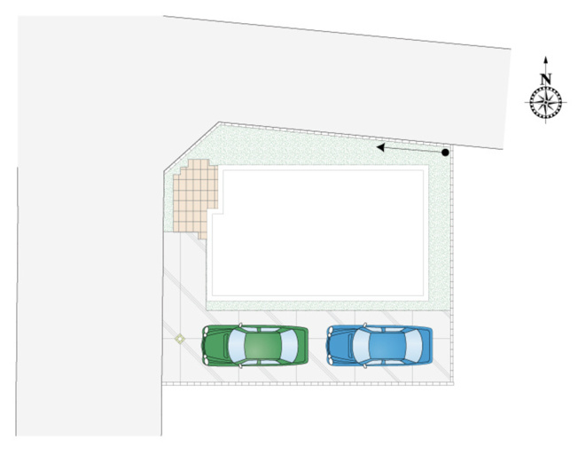 【区画図】 | 羽生市南羽生2丁目　新築戸建　全1棟　1号棟