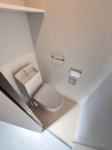 大阪市都島区大東町２丁目のアパートのトイレ