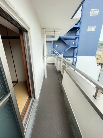 トーカンマンション五島町のバルコニー