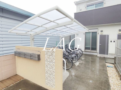 【その他共用部分】 | ペルソーナ上尾上町 | 駐輪場です。