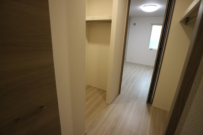 La Maison林崎の収納|ウォークインクローゼット