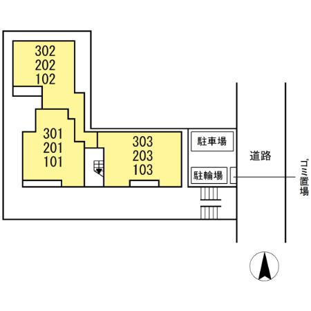 With Grace Heavenの区画図
