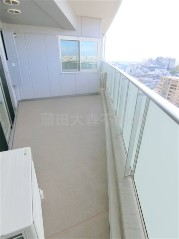 ステーションツインタワーズ糀谷フロント・ウエストのバルコニー|広々バルコニー