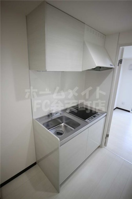 【キッチン】 | Blue西長堀 | コンパクトなキッチンで掃除もラクラク