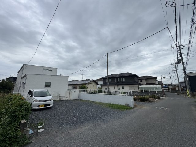 -三丁目不動産-　本庄市柏　注文住宅　オール電化の前面道路含む現地写真