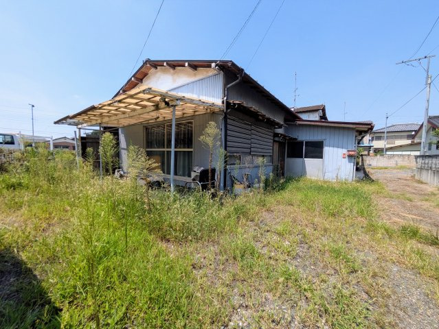 熊谷市妻沼　【土地広々124坪】の外観|きれいな外観です