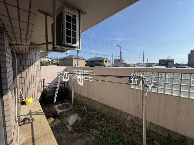 -三丁目不動産-シティホームズ行田弐番館-のバルコニー|バルコニー付きです