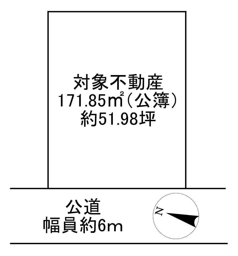 -三丁目不動産-　滑川市月の輪6丁目　売地