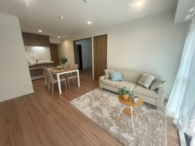 ライオンズマンション東川口第2の居間・リビング|おしゃれな居間です