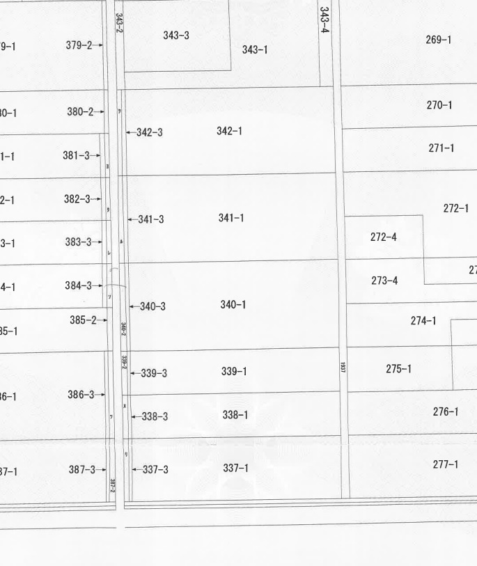 越谷市大字西新井農地