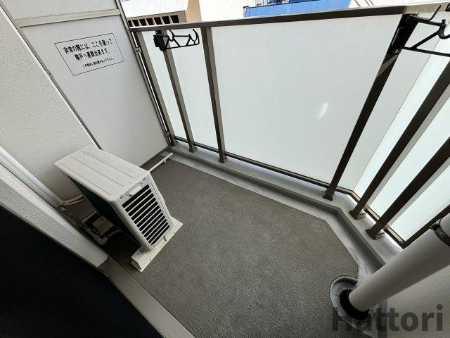 LiveCasa本町のバルコニー