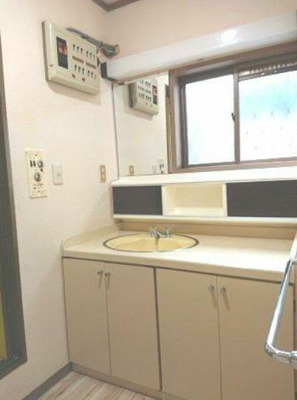 【洗面所】 | 西千葉戸建貸家