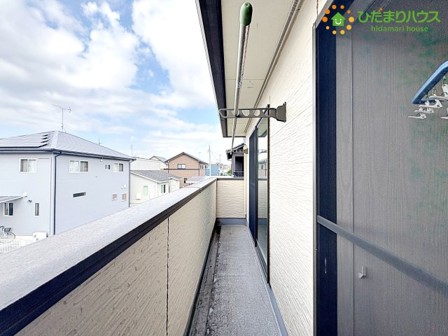 熊谷市代　中古戸建のバルコニー