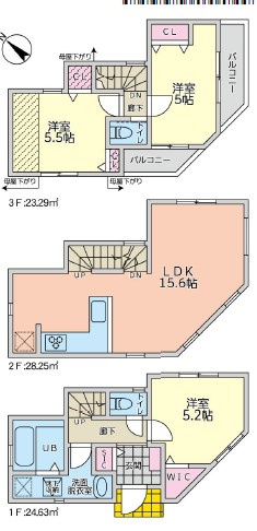 新築戸建　下作延2丁目の間取り