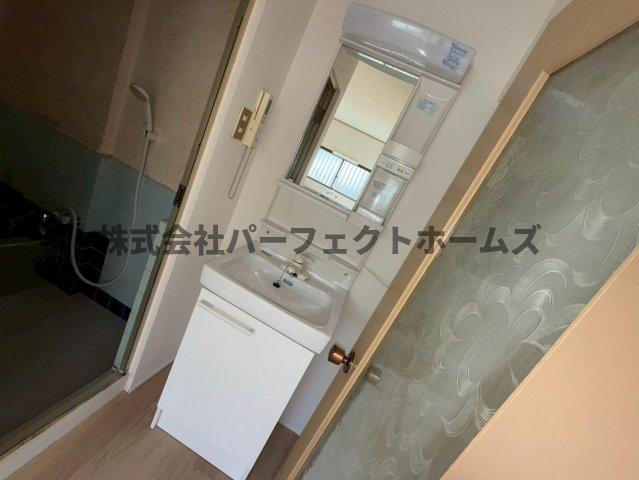 香里ヶ丘1丁目戸建　賃貸の洗面所|洗面所です