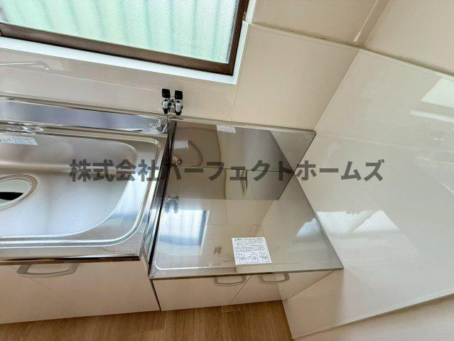 香里ヶ丘1丁目戸建　賃貸のキッチン|お料理しやすいキッチンです