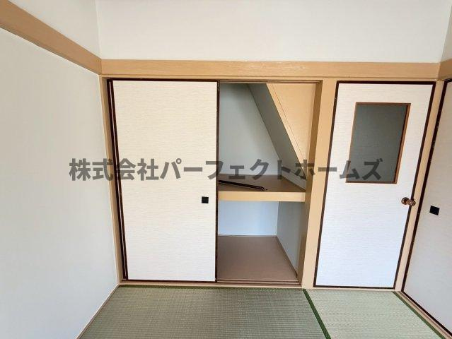 香里ヶ丘1丁目戸建　賃貸の収納|十分な収納スペースがあります