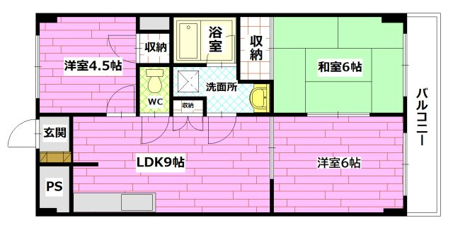 レジデンスウエキの間取り