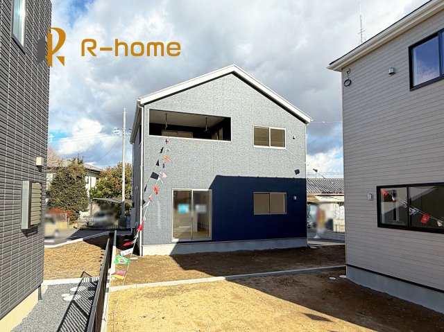 笠間市鯉淵第7　新築戸建て　1号棟の外観|建物完成いたしました！ご予約で『平日』や『夕方』などでもご見学可能です！