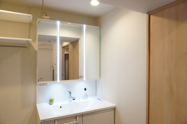セントラルメゾン草加の独立洗面台