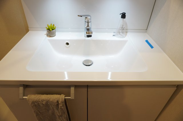 セントラルメゾン草加の独立洗面台