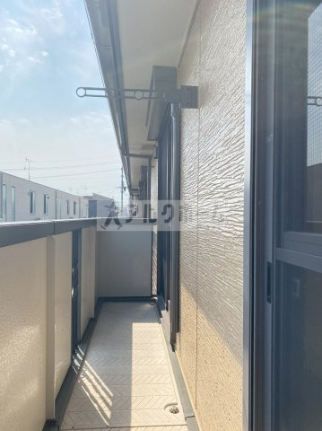 サニーコートC棟のバルコニー