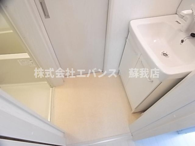 【洗面所】 | フォレストツインハウスII | 使いやすい洗面所です