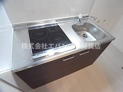 【キッチン】 | フォレストツインハウスII | きれいなキッチンです