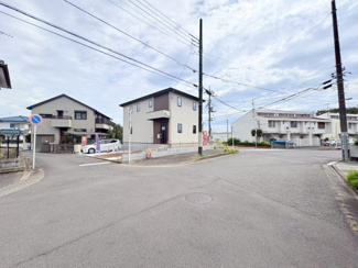 【前面道路含む現地写真】 | 狭山市柏原　新築分譲　西武新宿線『狭山市駅』バス17分　【柏原小学区】