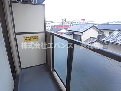 【バルコニー】 | ドエル末広 | バルコニーがあります