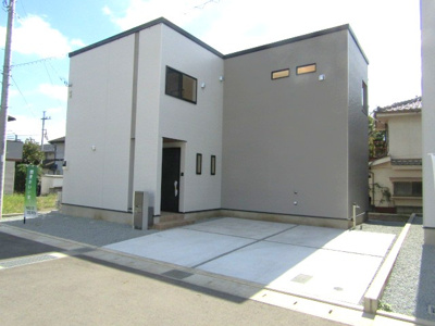 【外観】 | 【ZEH水準住宅】甲府市東光寺3丁目A棟 | きれいな外観です