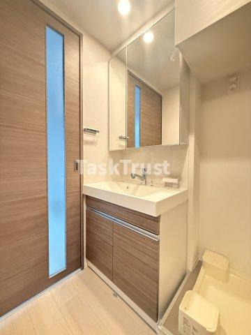 【洗面所】 | エル・セレーノ大阪天神橋 | ※反転タイプになります