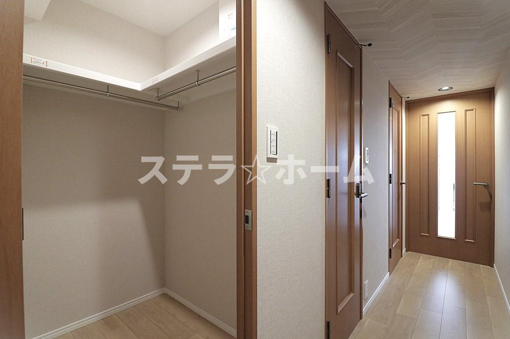 ステイツ枚方・長尾ヒルズの収納|たっぷりとした収納スペースです