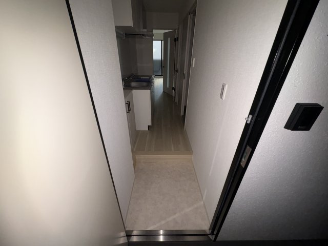 神戸市北区有野中町３丁目のアパートの玄関