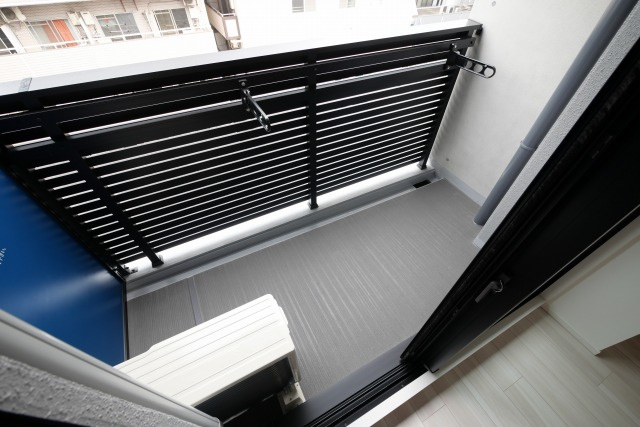 S-RESIDENCE難波大国町dominaのバルコニー