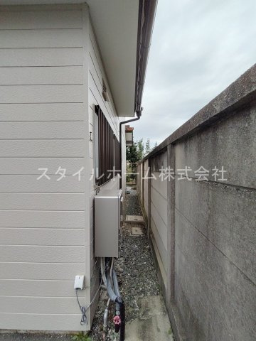 岩屋町貸家のバルコニー