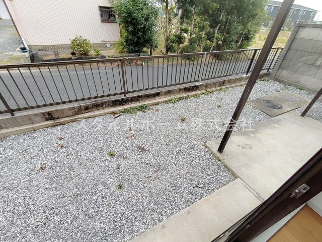 岩屋町貸家の庭