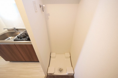 【設備】 | エグゼ大阪城イースト | 洗濯機置き場です