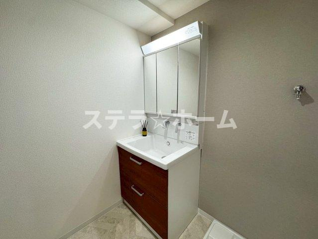 コープ野村森之宮の独立洗面台|独立洗面台で身支度をすべて済ませてしまいましょう