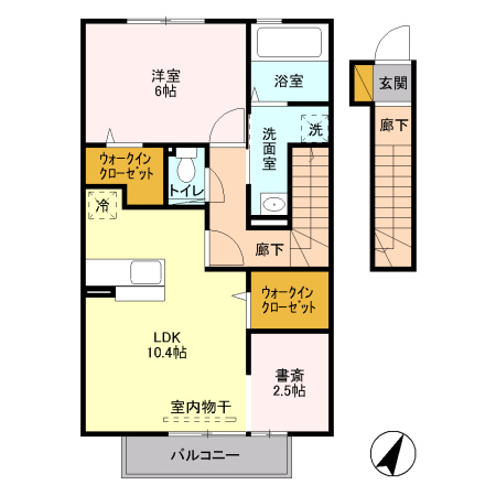 ルナガーデンの間取り