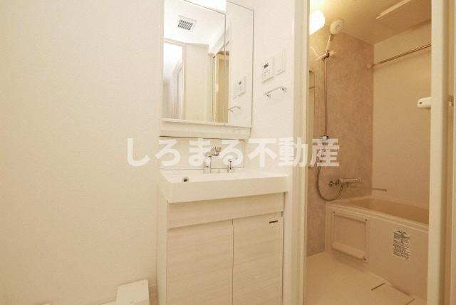 S-RESIDENCE難波大国町Tresの洗面所