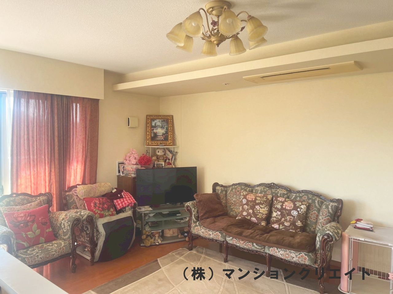 ロアール濱町桜橋 粋人の居間・リビング|LDK21.8帖