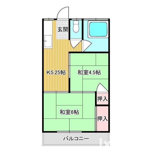 第２吉田文化の間取り