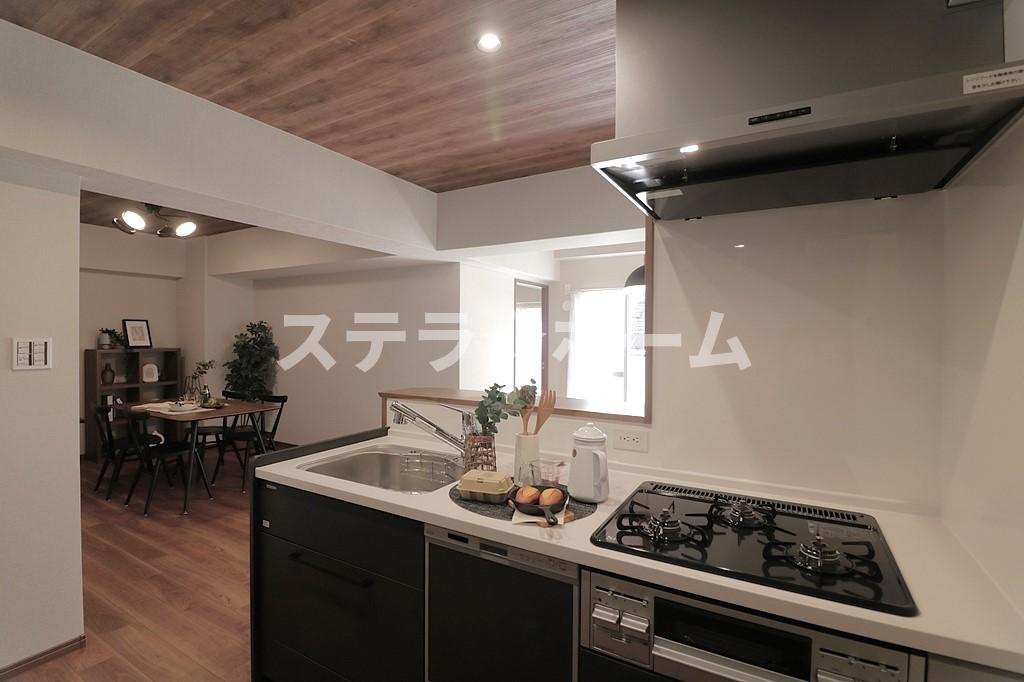 蒲生第二コーポのキッチン|キッチンでお料理をお楽しみください