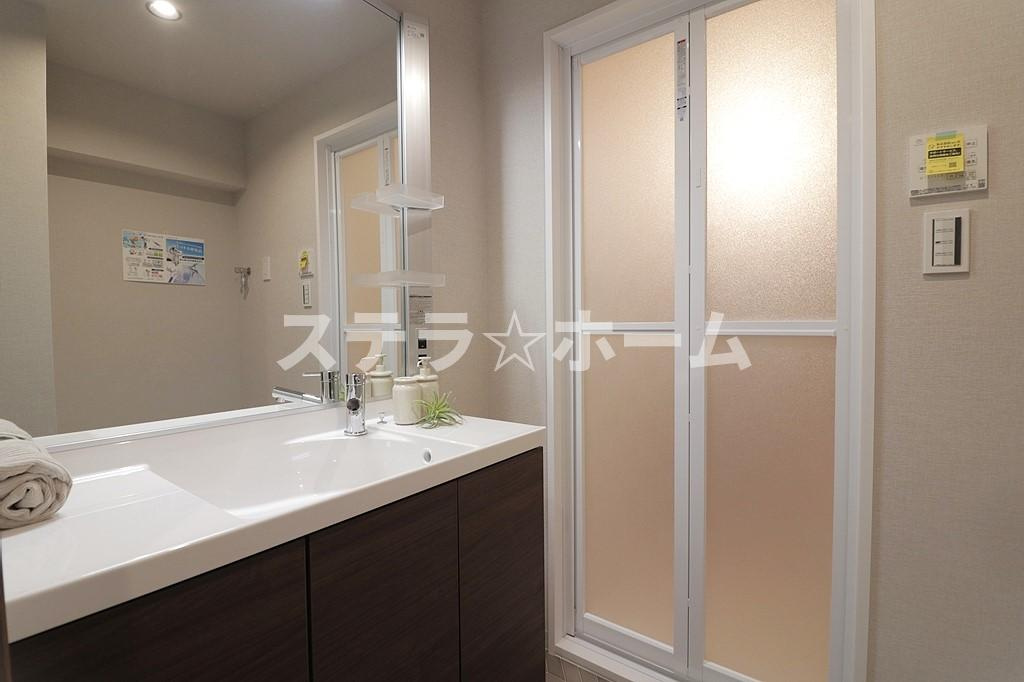 蒲生第二コーポの独立洗面台|独立洗面台で身支度をすべて済ませてしまいましょう