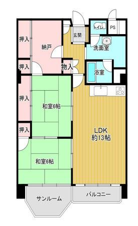 ホワイトハウス穂積の間取り